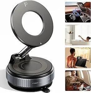 2025 Newest 360° Adjustable Vacuum Magnetic Suction Phone Holder Mount