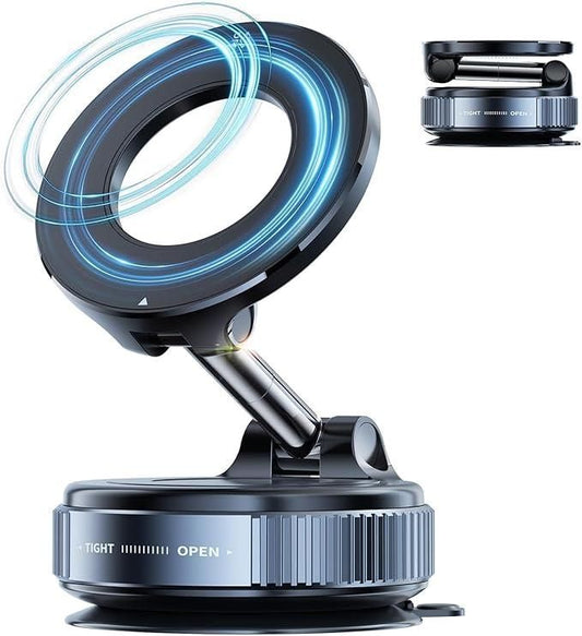 2025 Newest 360° Adjustable Vacuum Magnetic Suction Phone Holder Mount