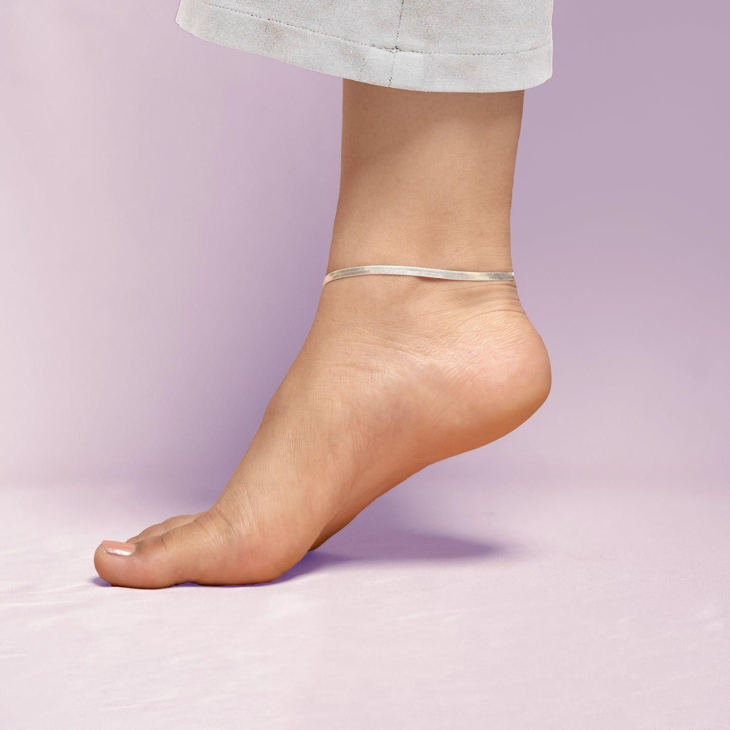 Anti Tarnish Lucky Snake Anklet - Stylish & Durable